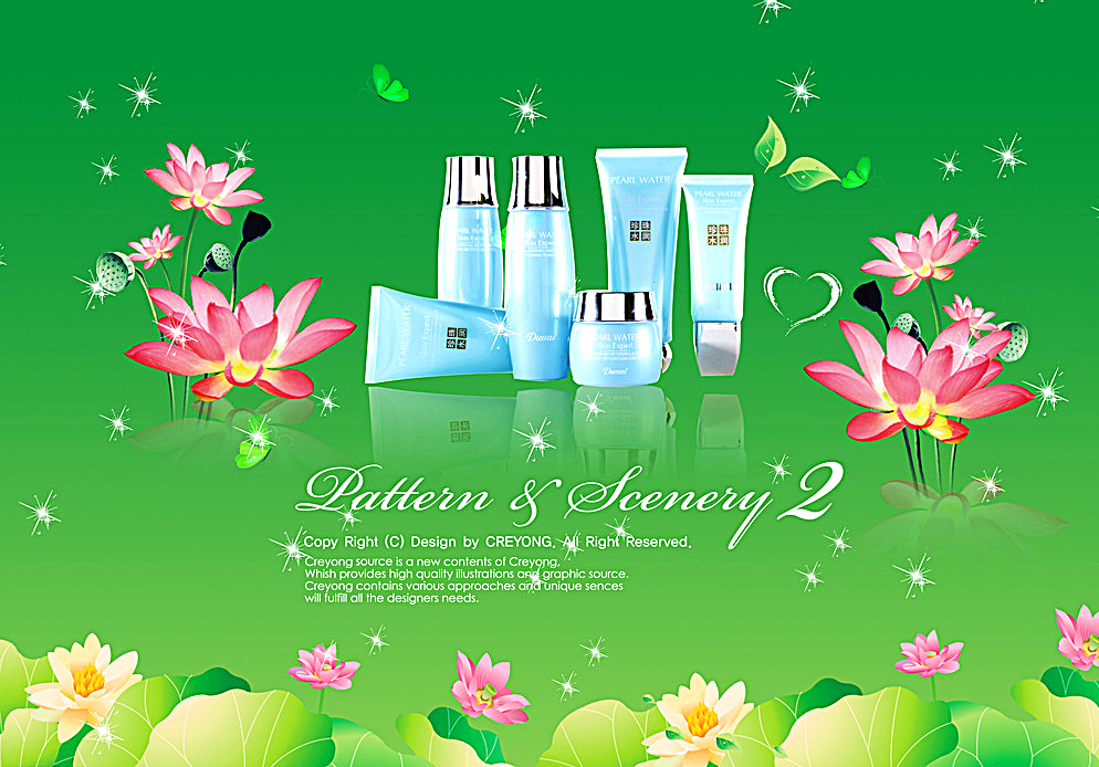 彩妆海报 光影与色彩的视觉盛宴